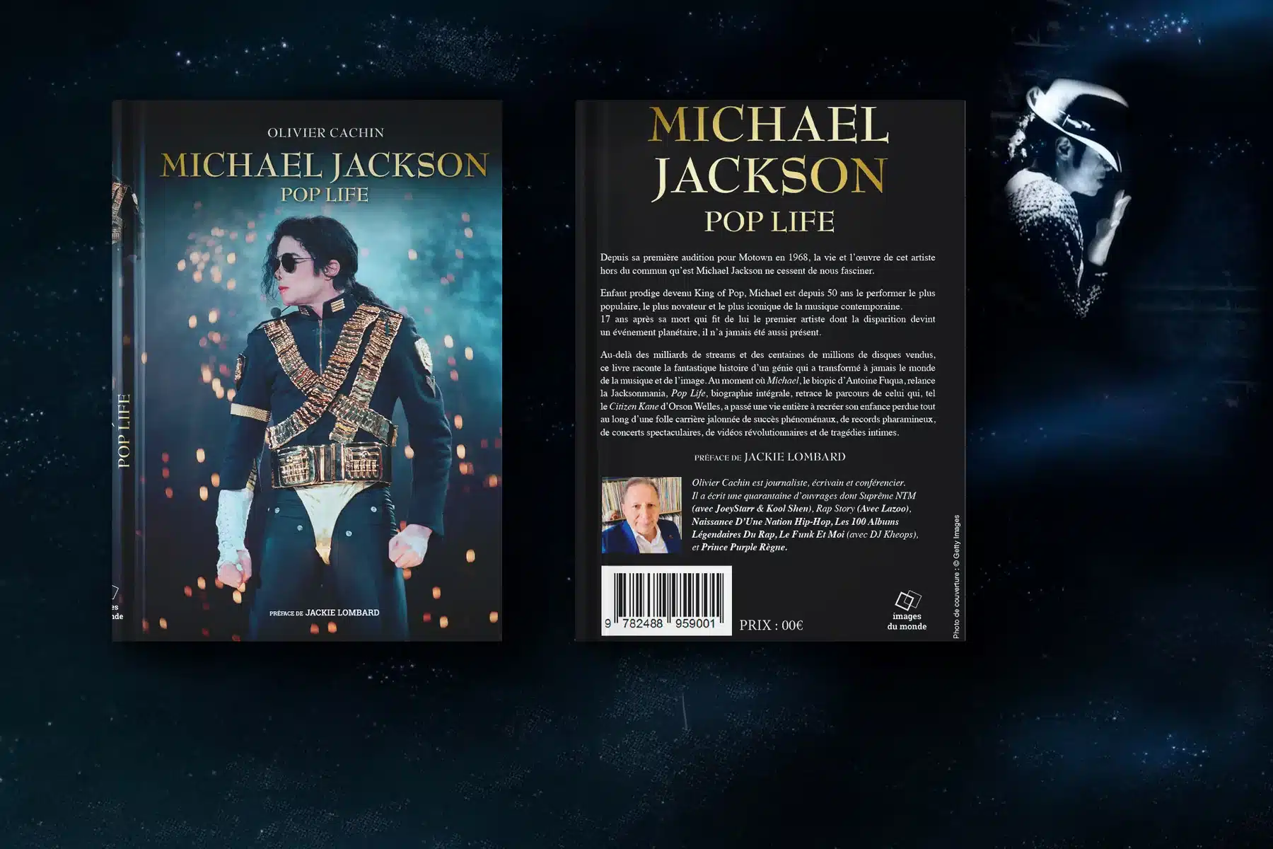 Michael Jackson Pop Life – landing page et présentation du livre d’Olivier Cachin