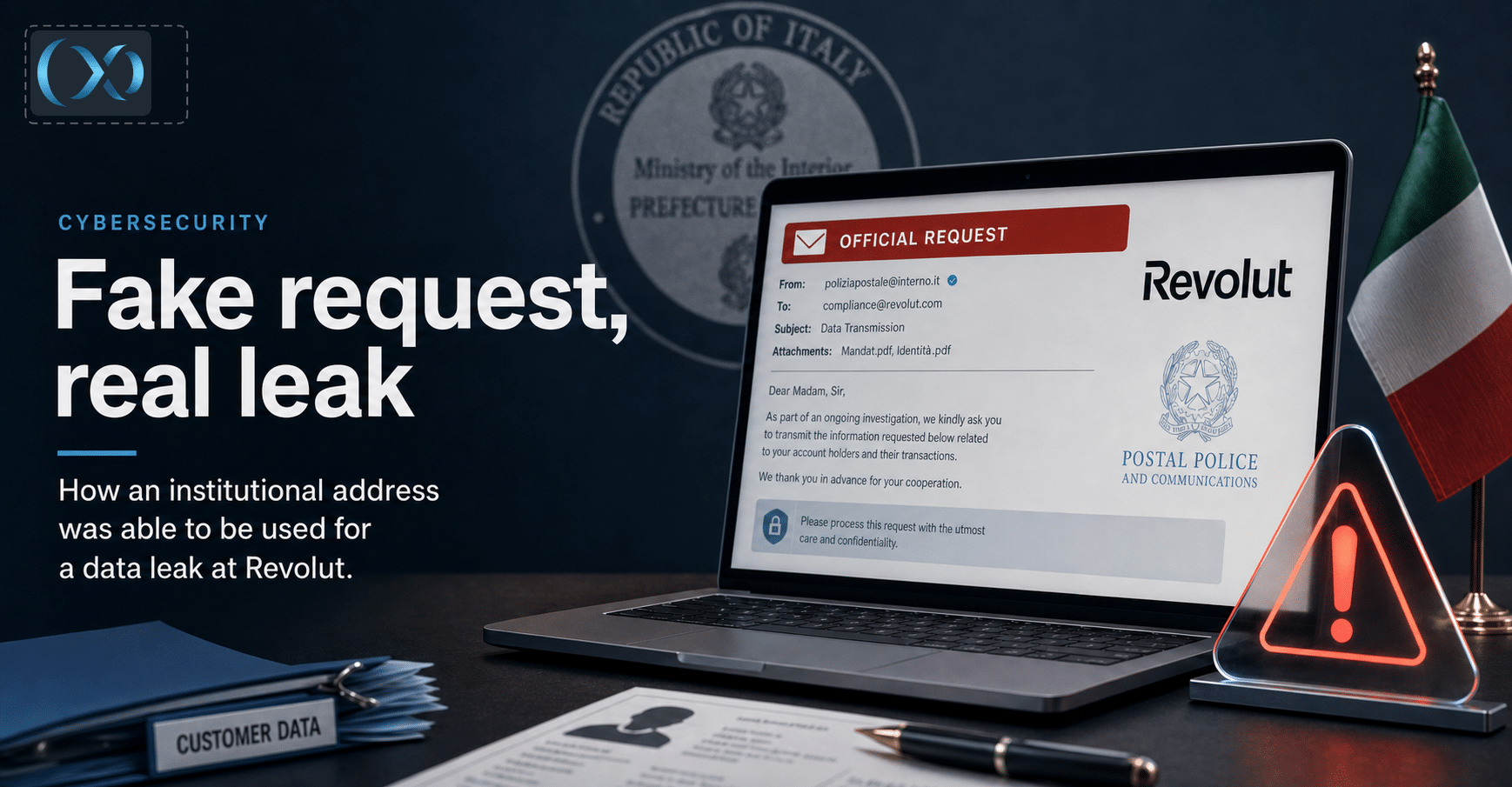 Revolut case: How an Institutional Address Was Able to Be Used for a Data Leak 1